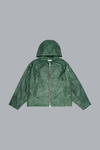 CB HOODED LEATHER JACKET