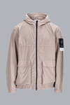 NYLON SMERIGLIATO-TC KORTE PARKA WOESTIJNZAND