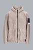 NYLON SMERIGLIATO-TC SHORT PARKA DESERT SAND