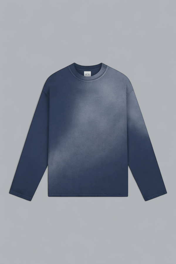 STENCIL SUNFADE LONG SLEEVE T-SHIRT