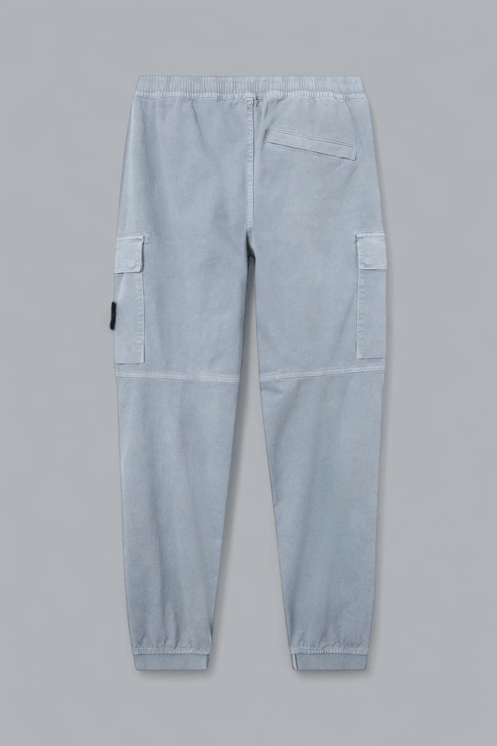 STRETCH ORGANIC BROKEN TWILL COTTON 'OLD' EFFECT CARGO PANTS