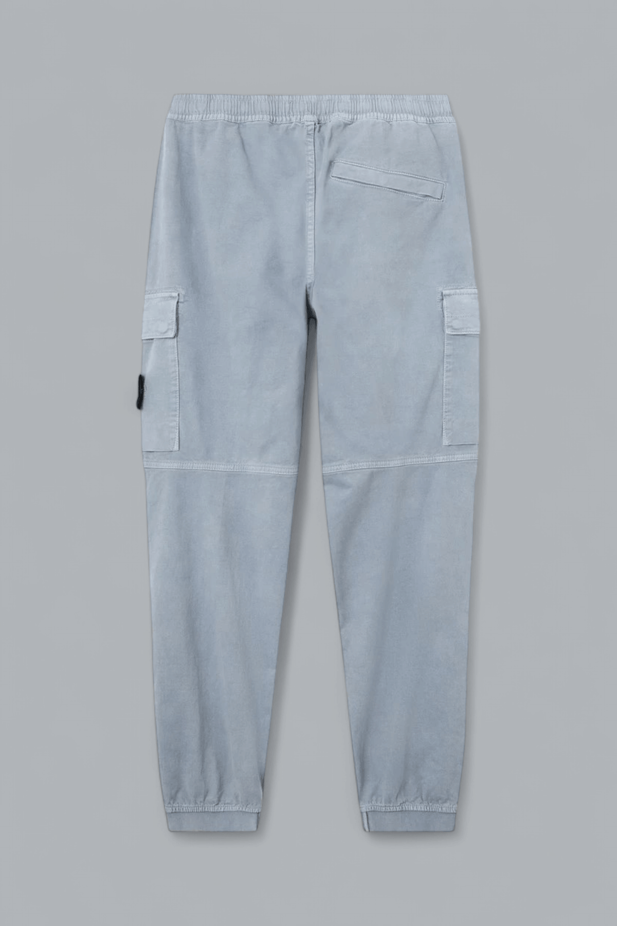 STRETCH ORGANIC BROKEN TWILL COTTON 'OLD' EFFECT CARGO PANTS