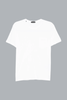 cotton silk ss crew neck Off White