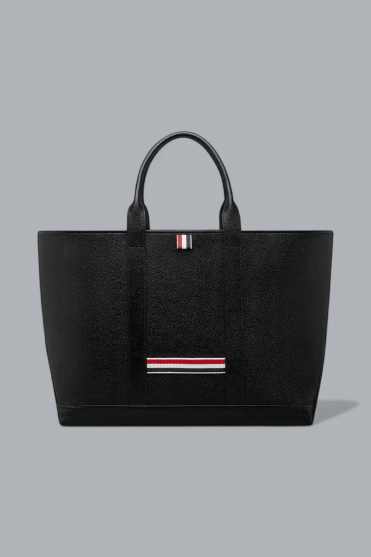 PEBBLE GRAIN LEATHER MEDIUM TOOL TOTE BAG
