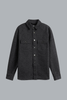 LASER MONOGRAM DENIM SHIRT BLACK