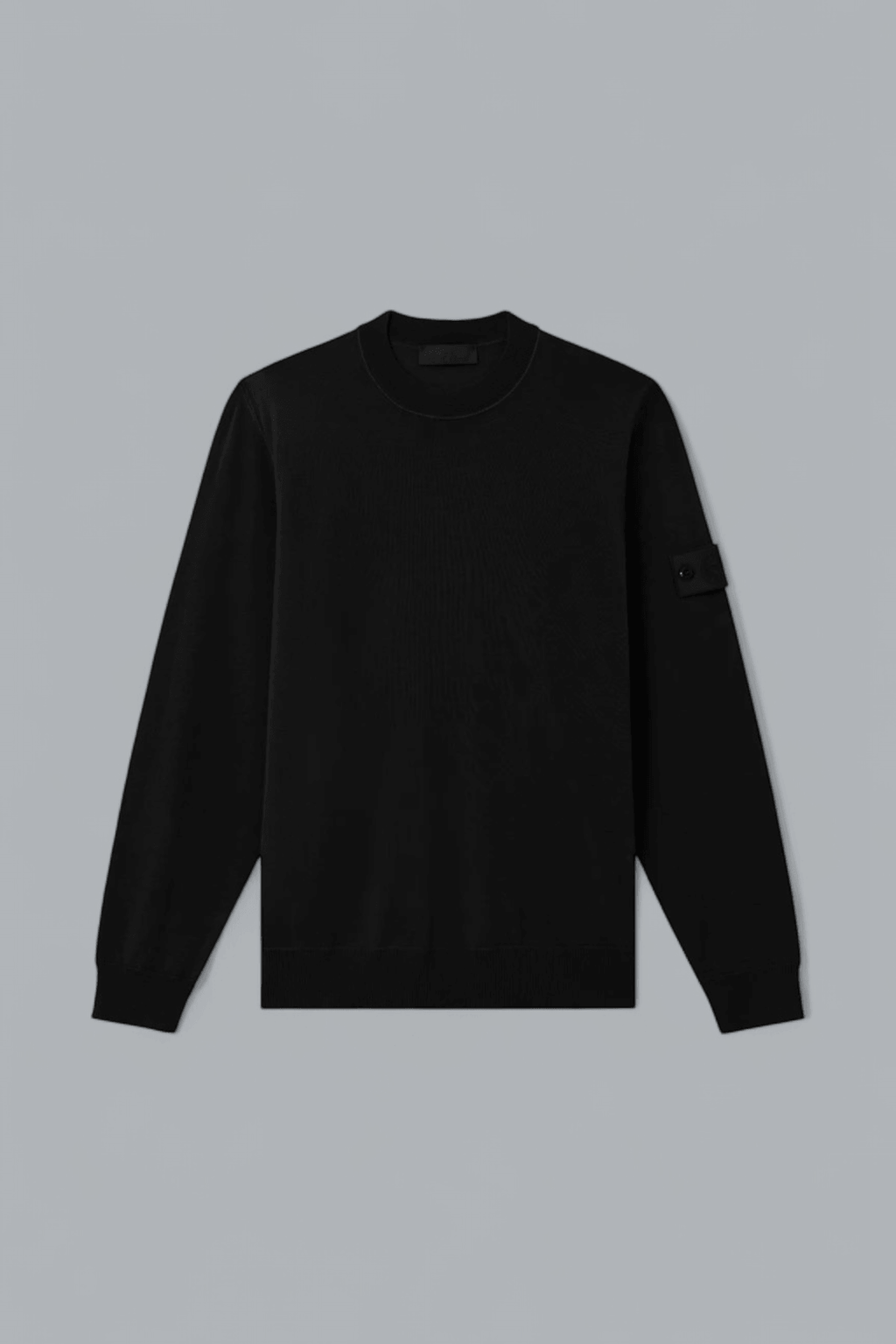 LIGHT PURE RWS WOOL GHOST CREWNECK