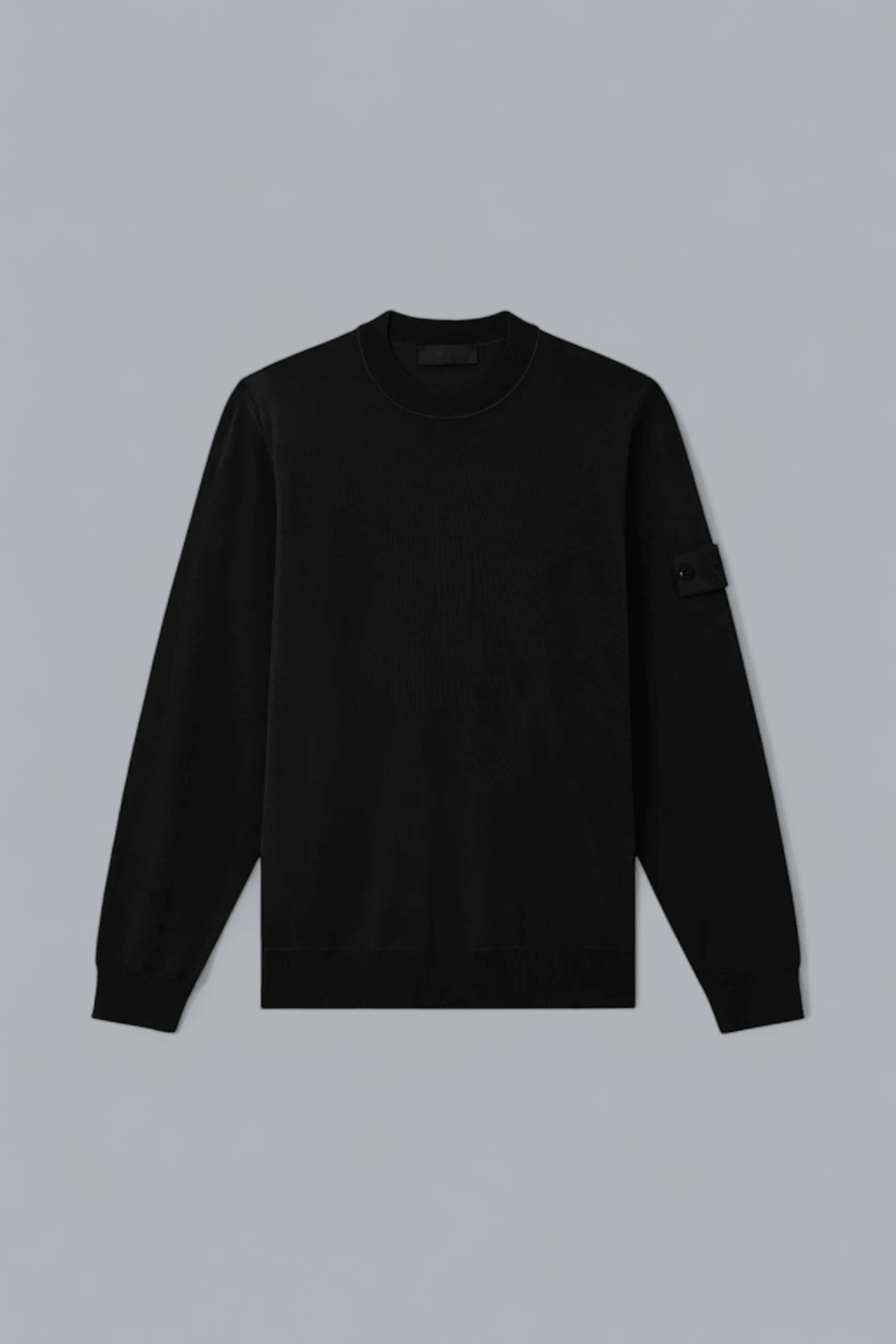 LIGHT PURE RWS WOOL GHOST CREWNECK
