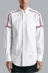 ELASTIC RWB CLASSIC FIT OXFORD COTTON SHIRT