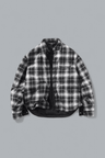 LOGO QUILTED FLANNEL SHIRT