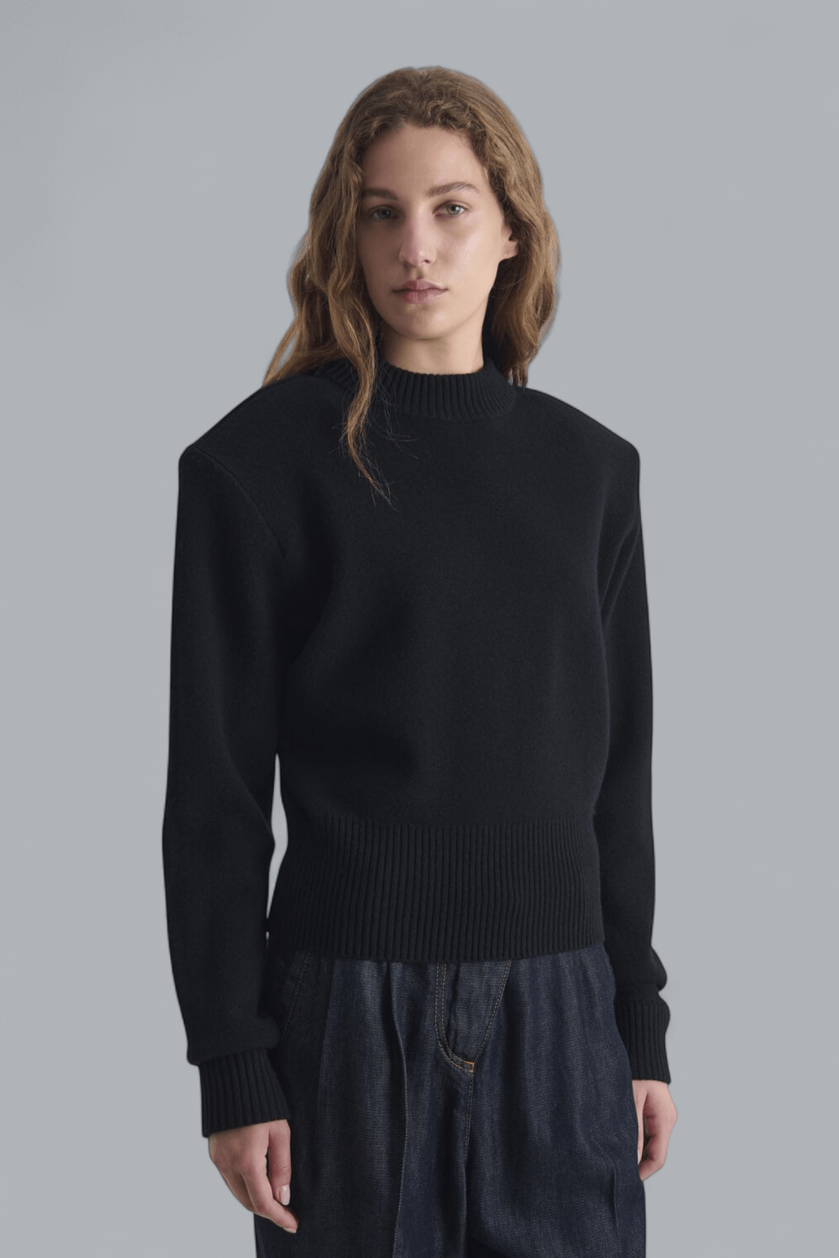 LOVELIE-SWEATSHIRT MIT RUNDHALSAUSSCHNITT