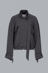SCARF BOMBER JACKET