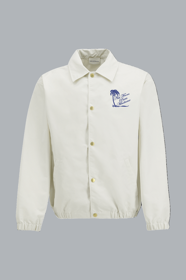 Veste Slogan Palmier OFF WHITE