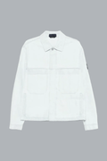 BLAUWE EXTRA BLEEKDE DENIM JAS LICHTBLAUW