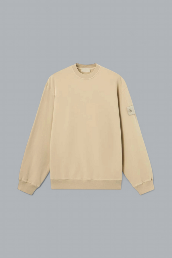 ORGANIC COTTON STRETCH FLEECE GHOST SWEATER