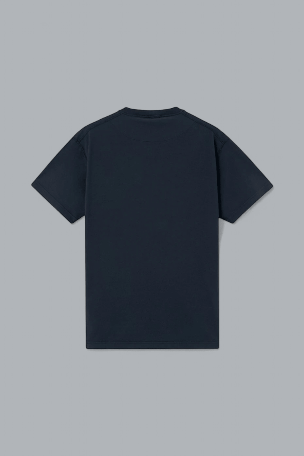ORGANIC COTTON JERSEY 'FISSATO' EFFECT T-SHIRT