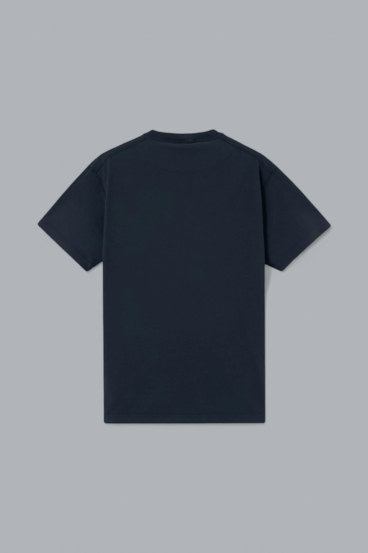 ORGANIC COTTON JERSEY 'FISSATO' EFFECT T-SHIRT