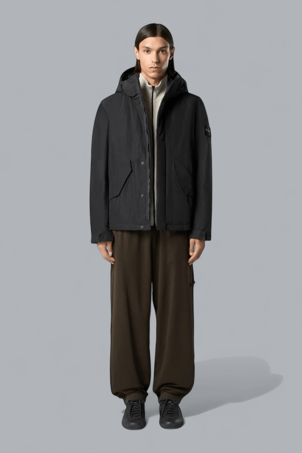 MICRO TWILL SHORT PARKA
