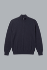 Zip Up Mock Neck