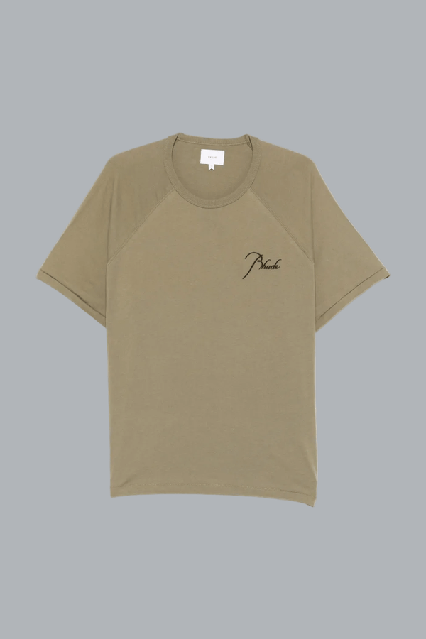 CLASSIQUE RAGLAN TEE MOSS GREEN / BLACK
