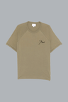 CLASSIQUE RAGLAN TEE MOSS GREEN / BLACK