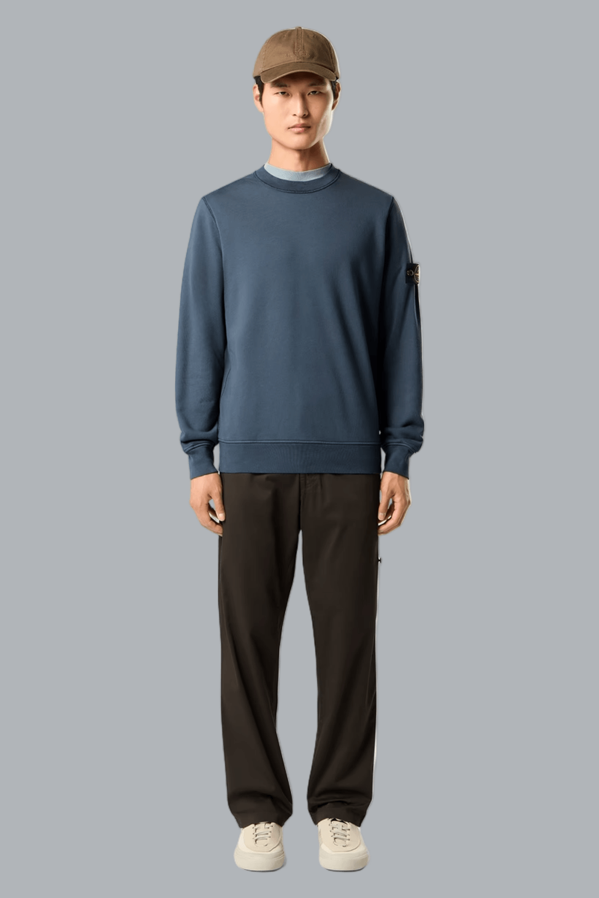 ORGANIC COTTON FLEECE SWEATER