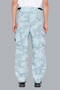 FADED CAMO RIPSTOP-TC TROUSERS POWDER BLUE