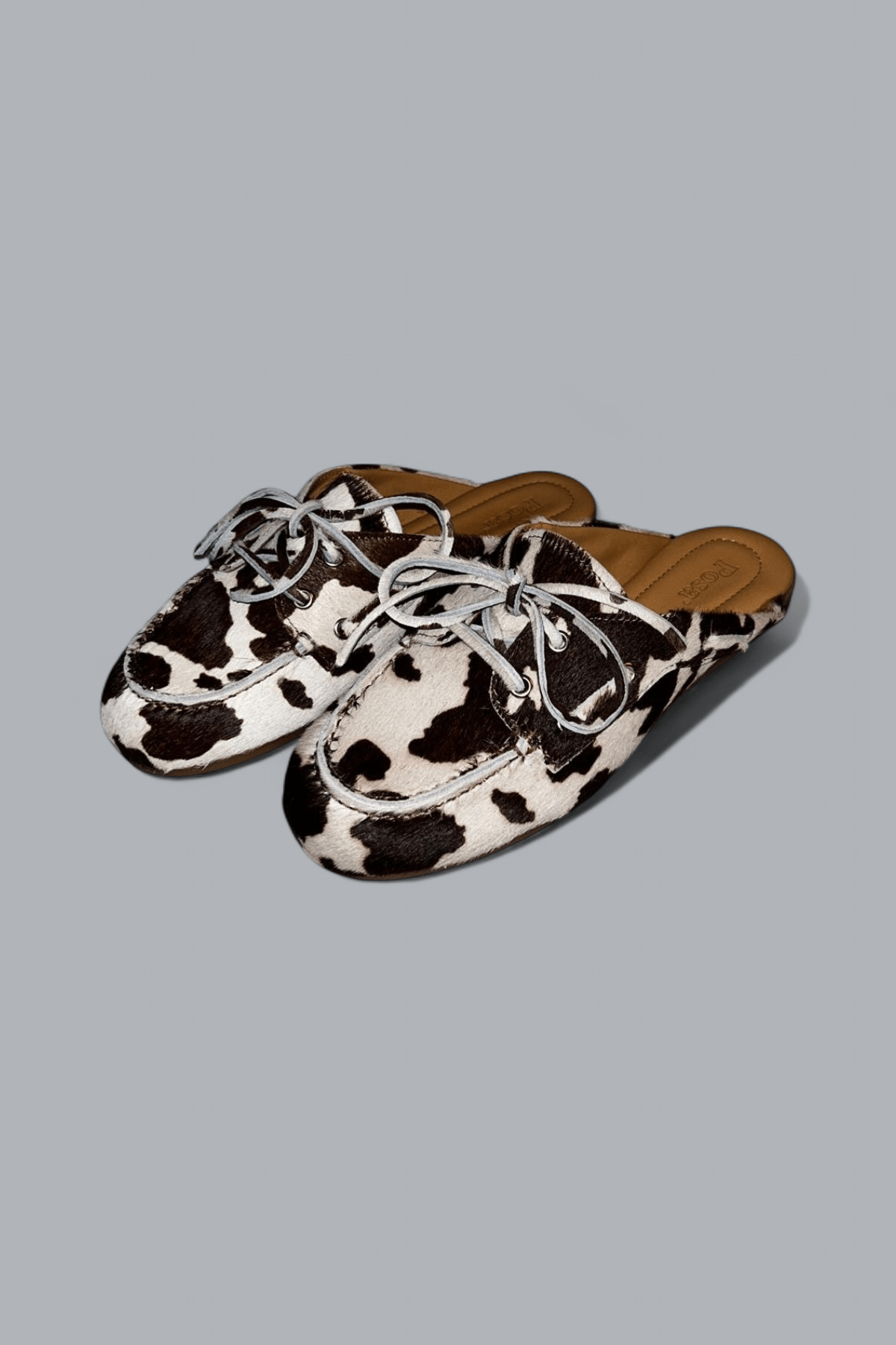 Boat Loafer Mule Cow