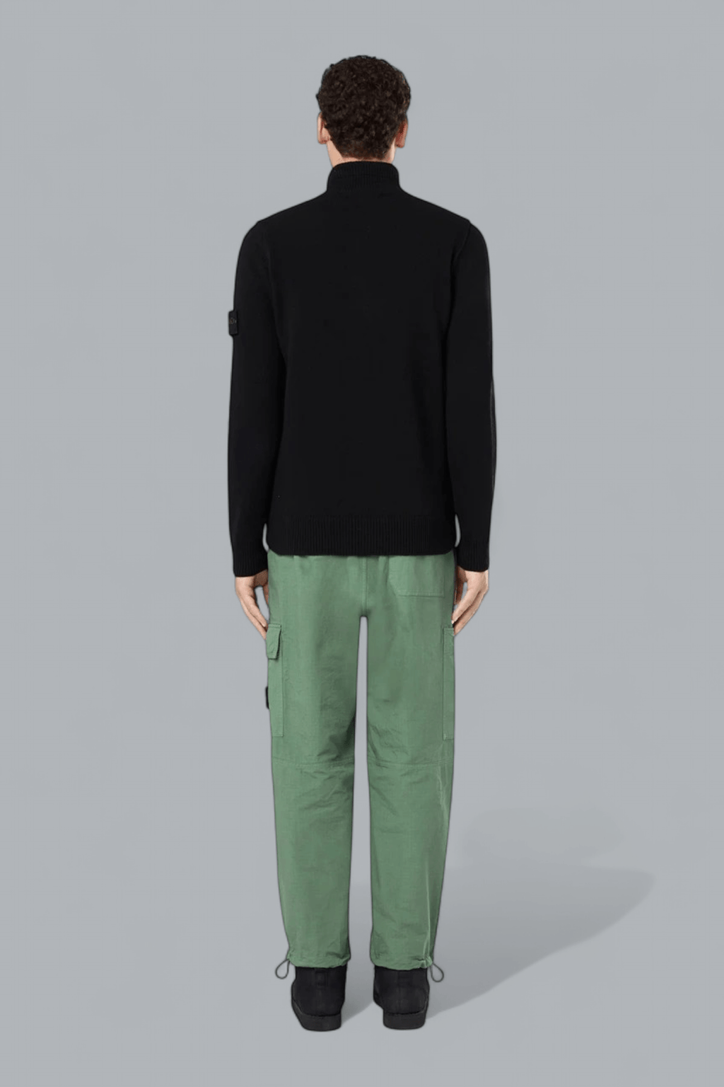 LAMBSWOOL HALF-ZIP JUMPER