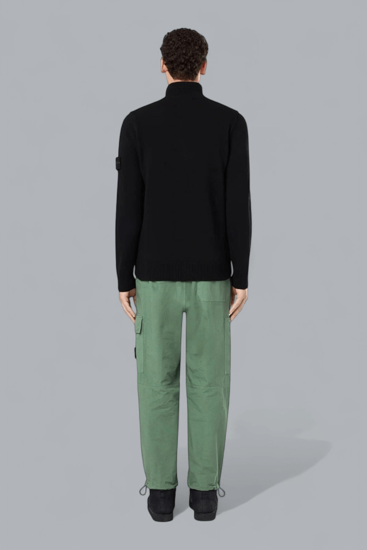 LAMBSWOOL HALF-ZIP JUMPER