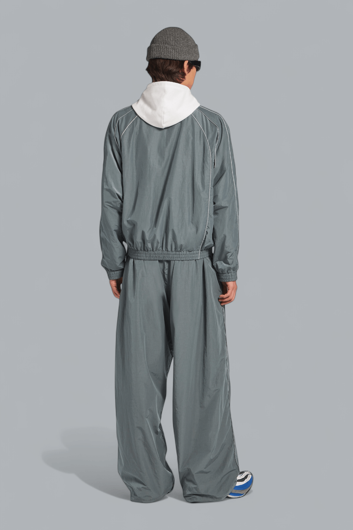 Trainingsjacke aus Techno-Baumwoll-Popeline BODIES