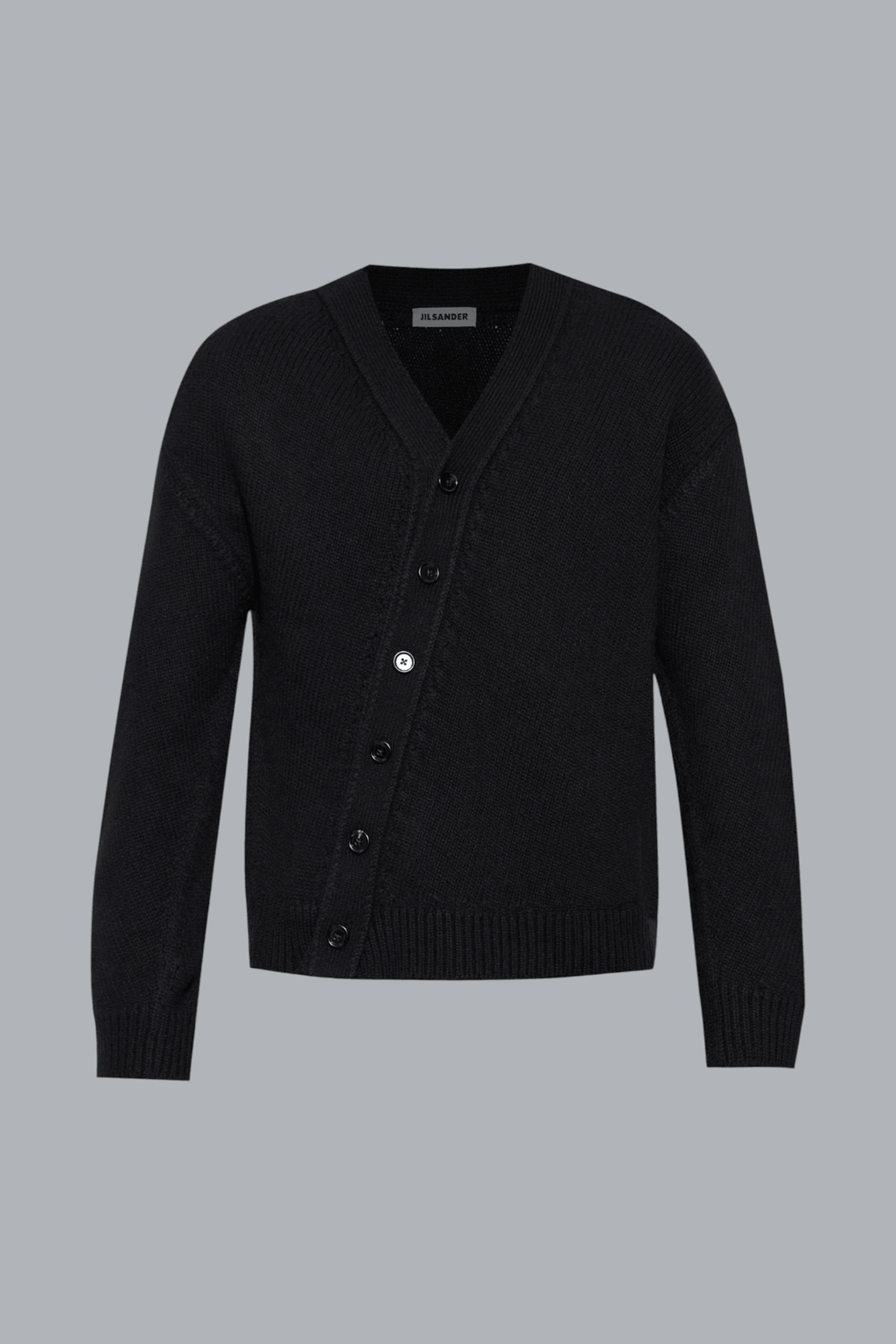 DIAGONAL OPENING CARDIGAN