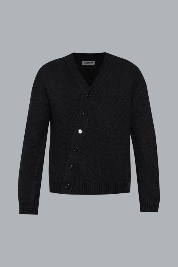 DIAGONAL OPENING CARDIGAN