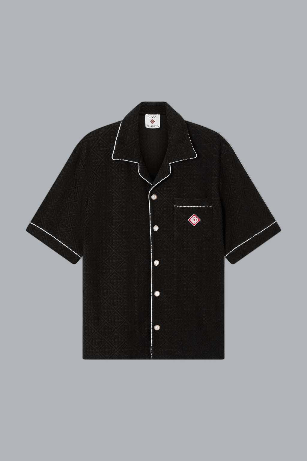 TOWELLING MONOGRAM SHIRT