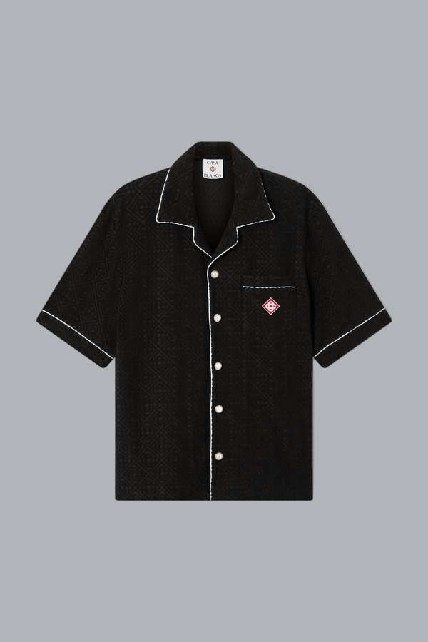 TOWELLING MONOGRAM SHIRT