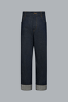 Gerade geschnittene Jeans aus japanischem Selvedge-Denim
