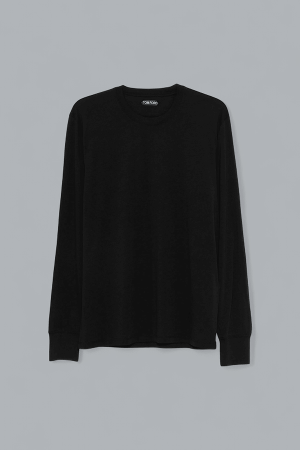 LYOCELL COTTON LONG SLEEVE T-SHIRT