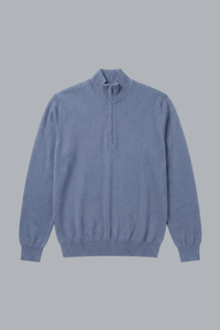 Zip Up Mock Neck