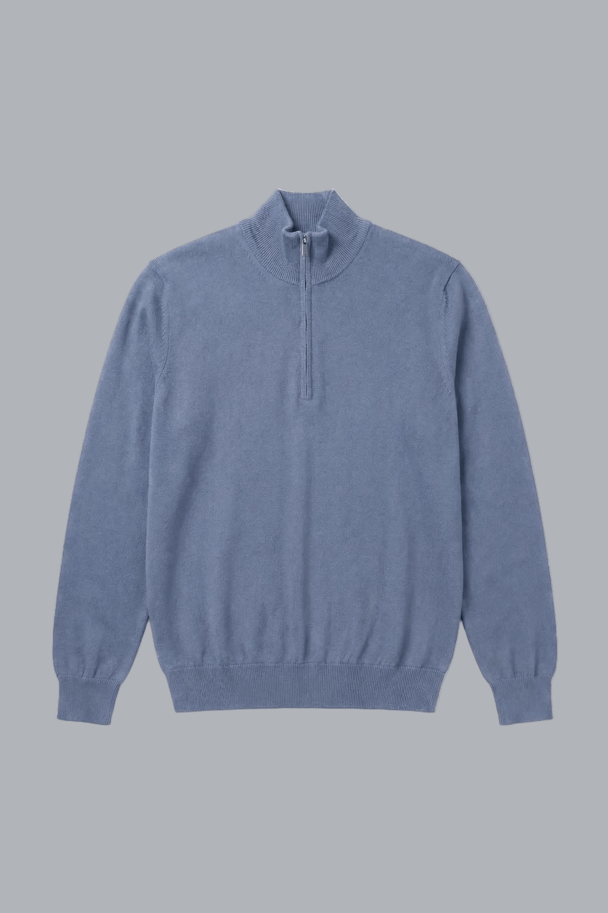 Zip Up Mock Neck