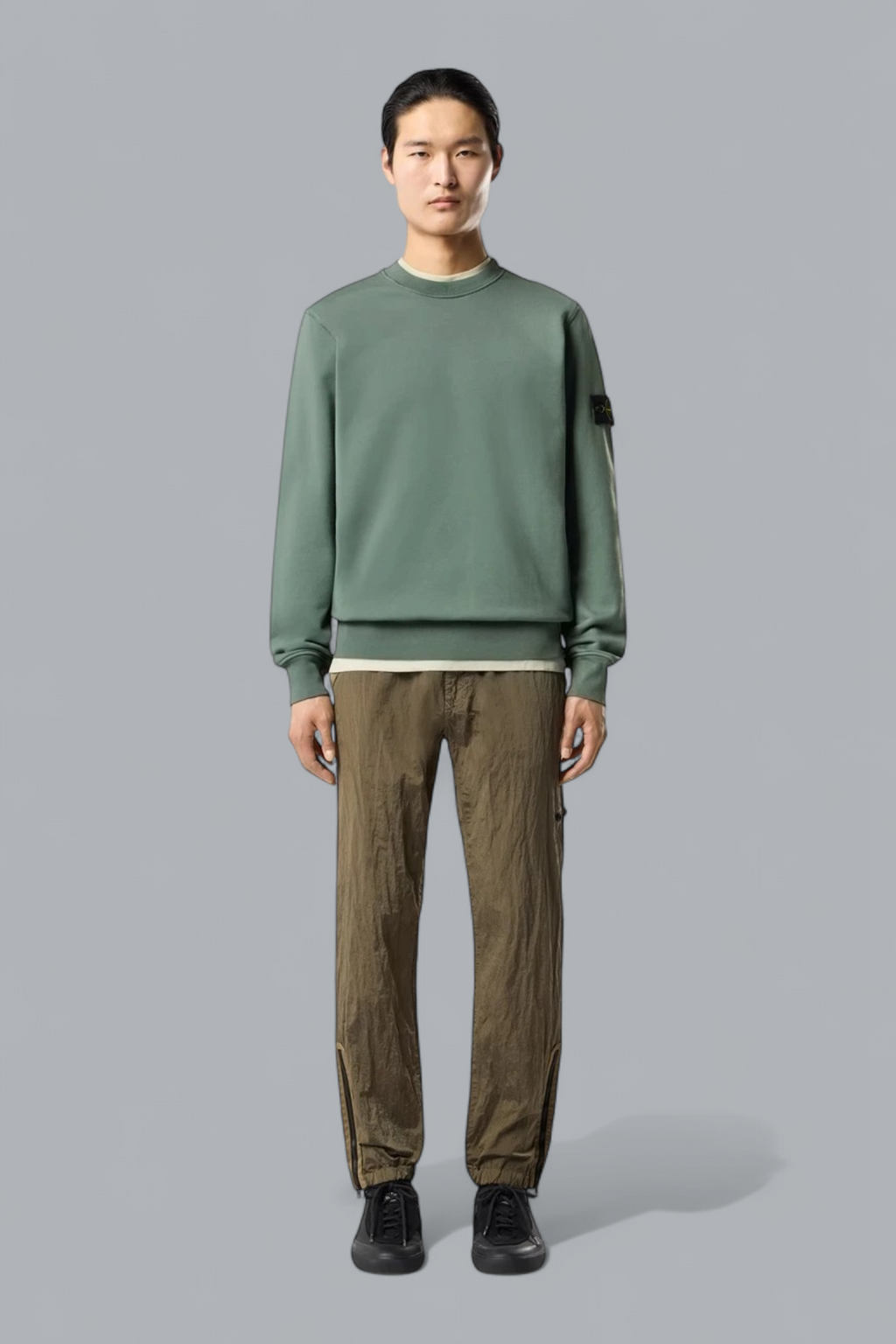ORGANIC COTTON FLEECE SWEATER