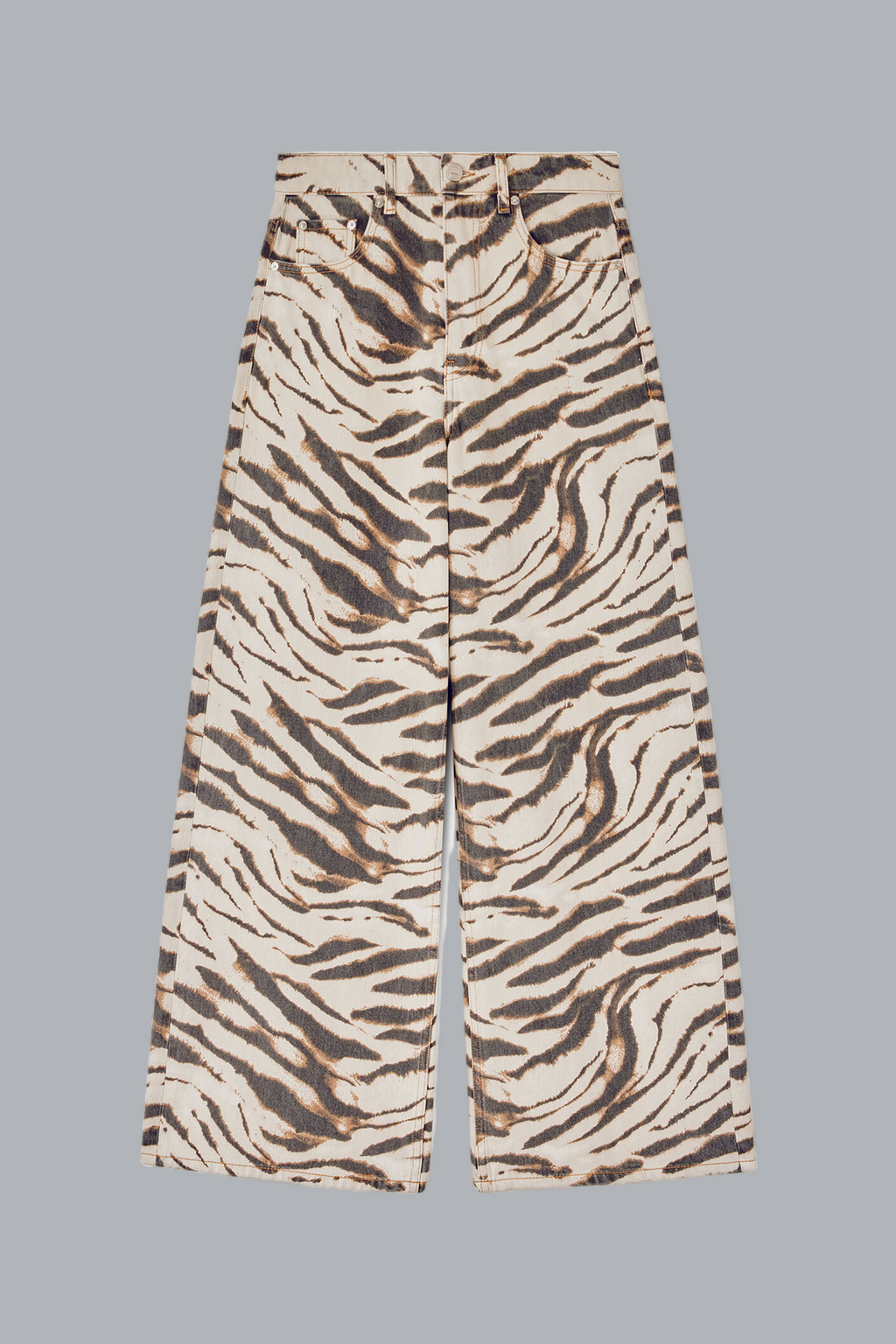 PRINTED DENIM LARI JEANS