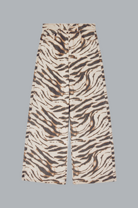 PRINTED DENIM LARI JEANS