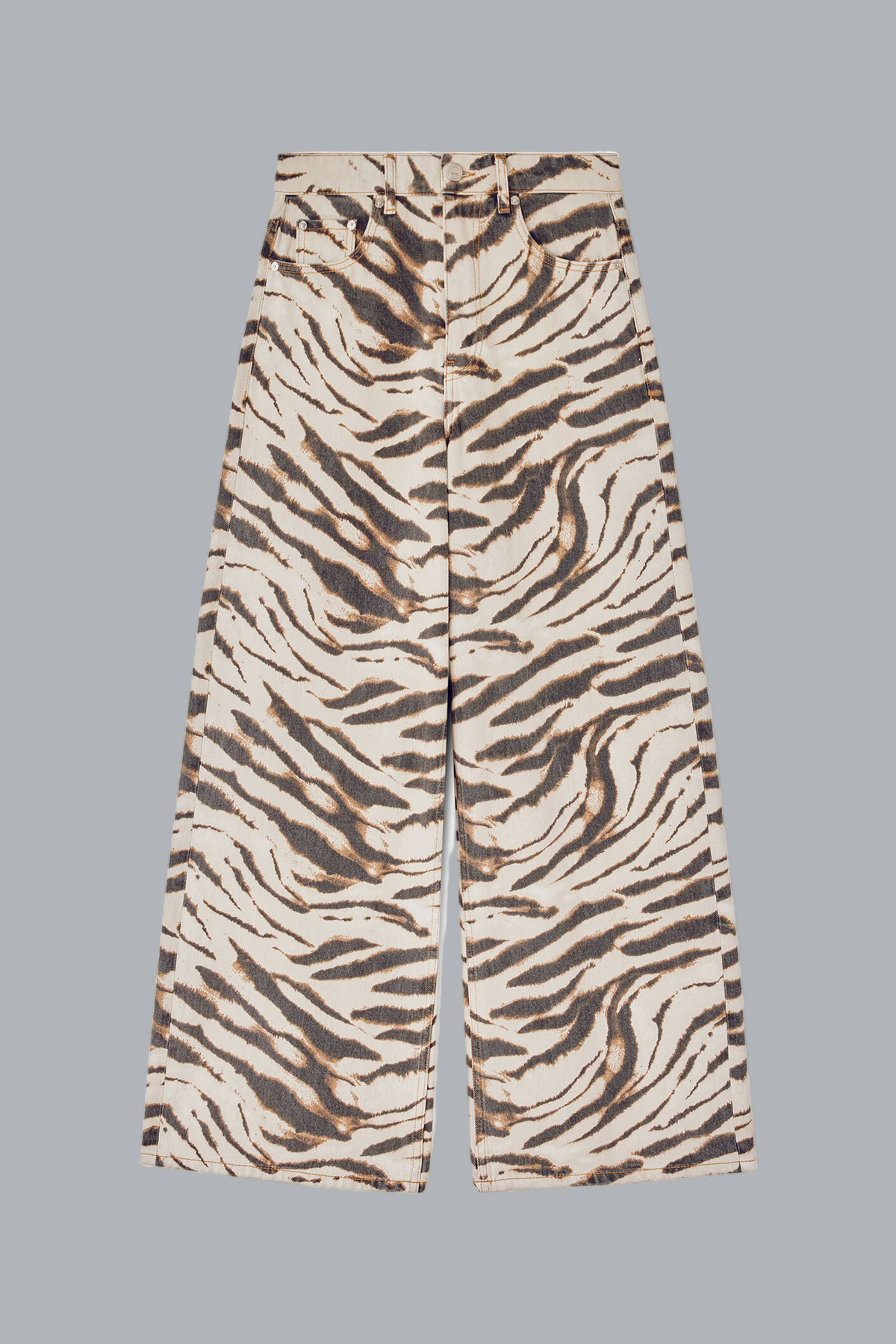 PRINTED DENIM LARI JEANS