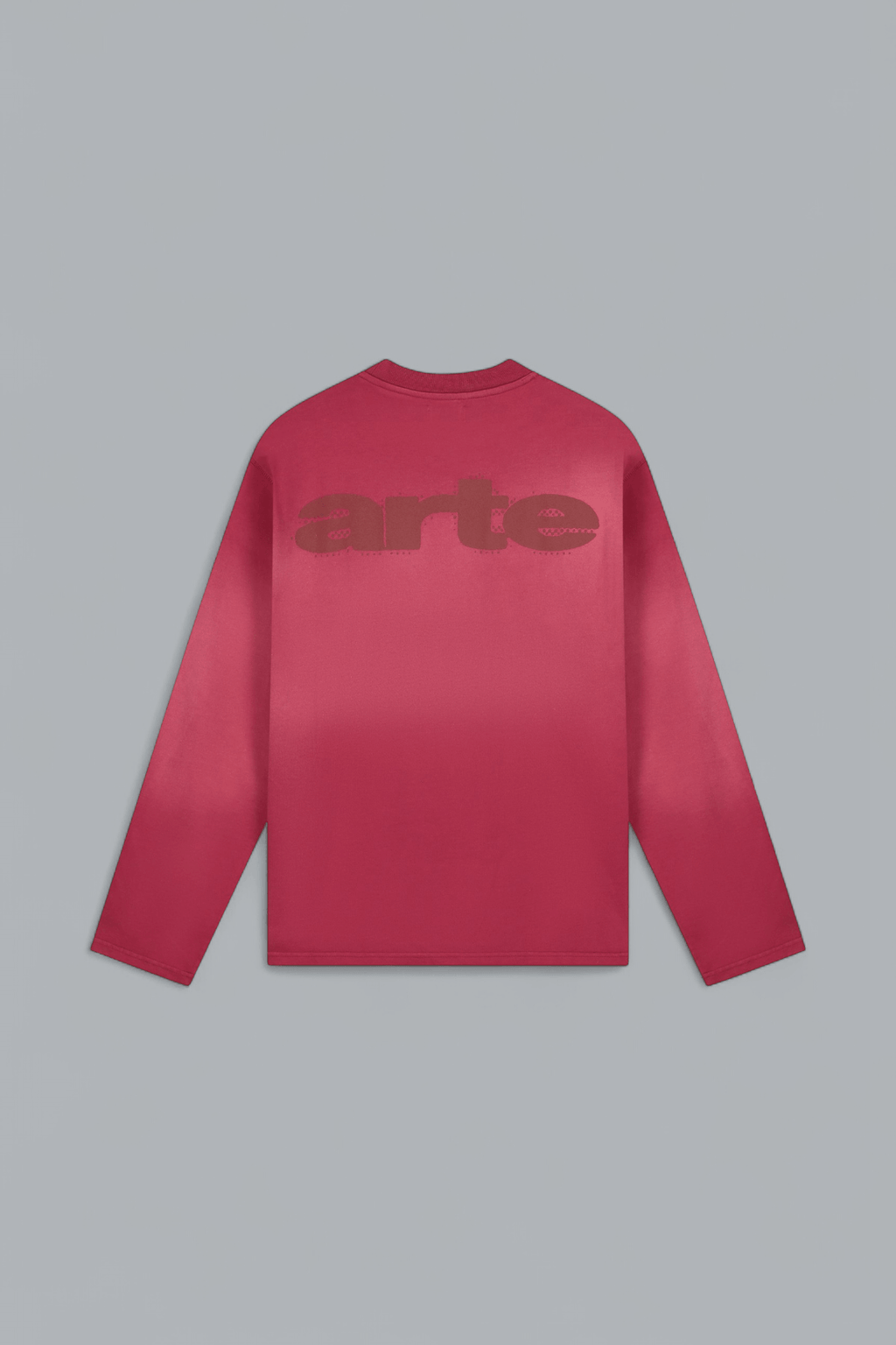STENCIL SUNFADE LONG SLEEVE T-SHIRT