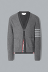 2-IN-1 BABY CABLE MERINO WOOL 4 BAR CARDIGAN