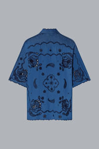 ASTER EMBROIDERED DENIM SHIRT
