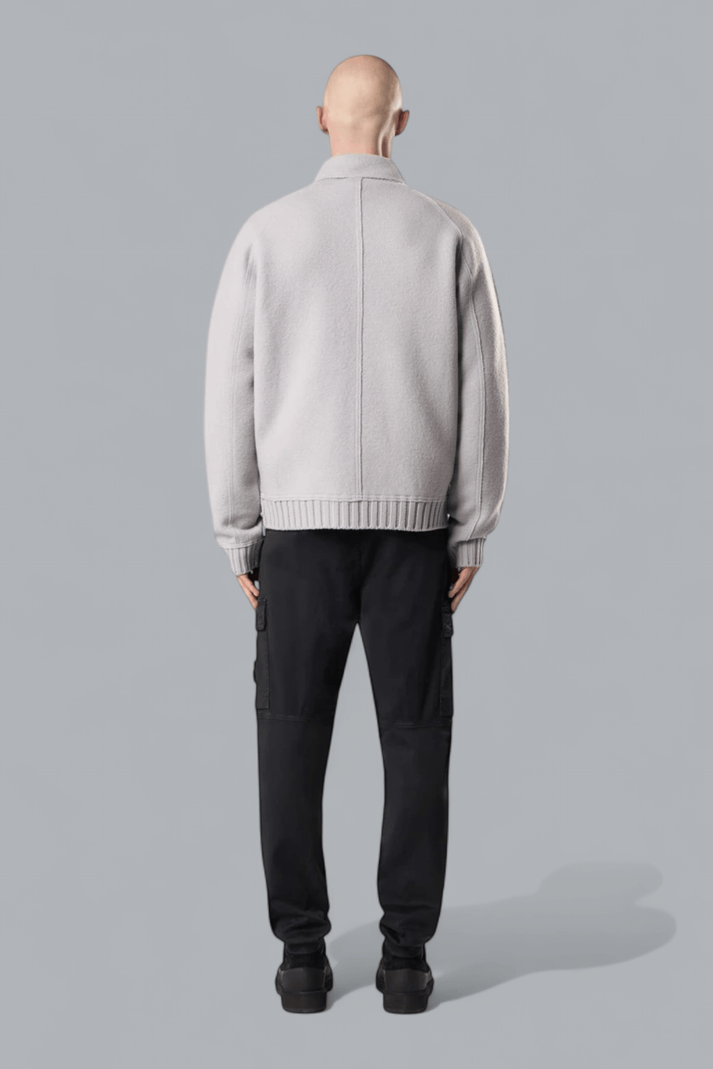 STRETCH ORGANIC BROKEN TWILL COTTON 'OLD' EFFECT CARGO PANTS