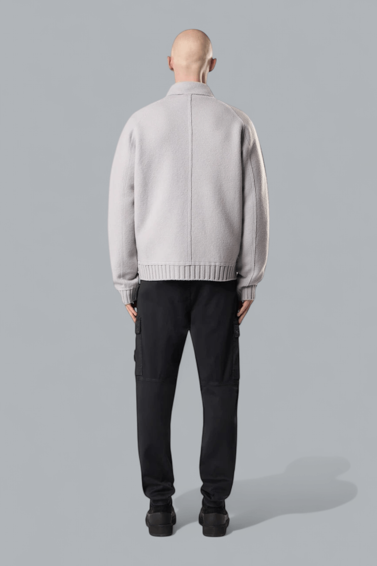 STRETCH ORGANIC BROKEN TWILL COTTON 'OLD' EFFECT CARGO PANTS