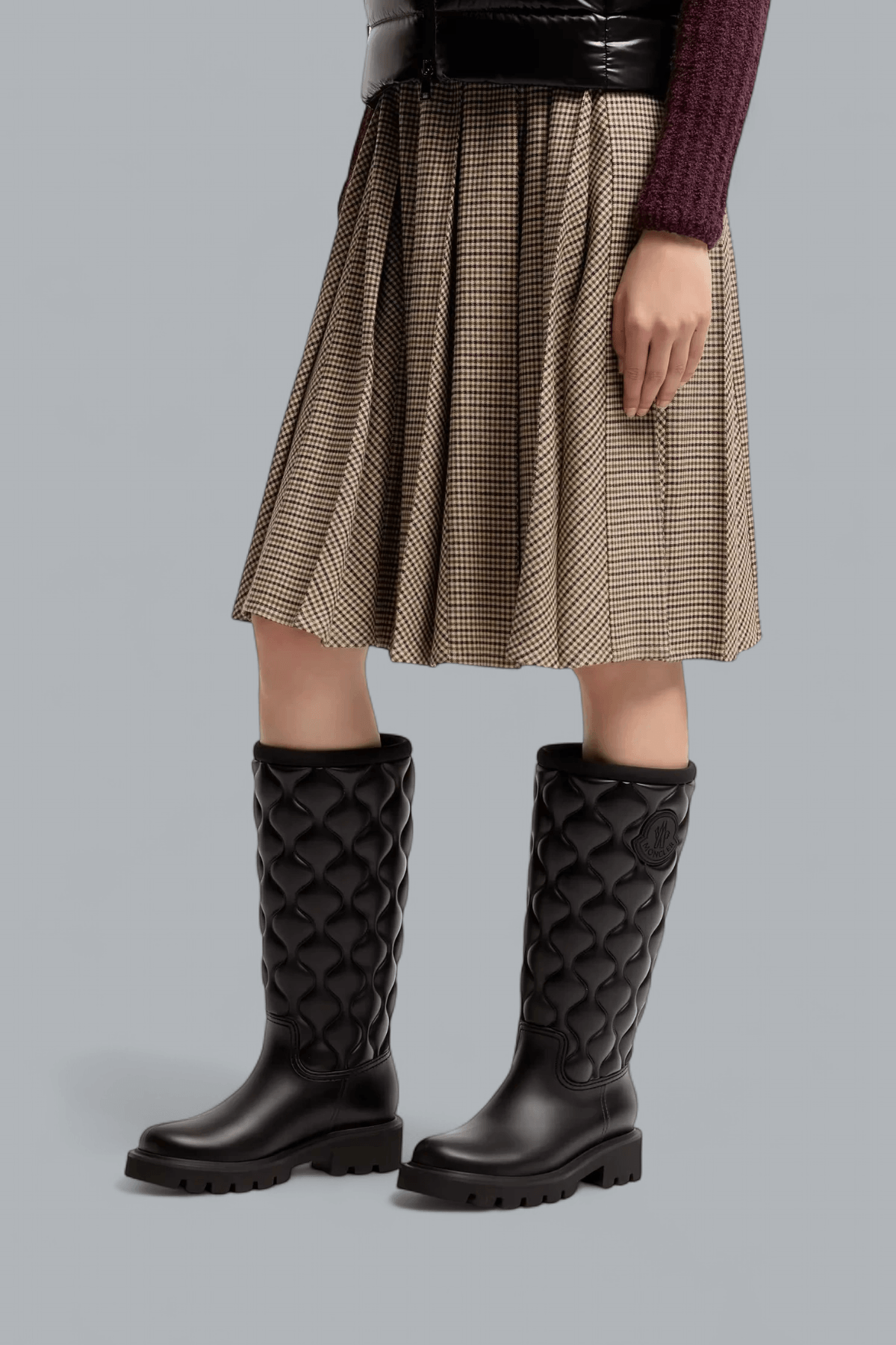 KICKSTREAM QUILT RAIN BOOTS