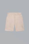 Linen Stretch Sport Shorts Light Beige