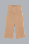 MONCLER WIDE LEG PANTS Beige WOMEN